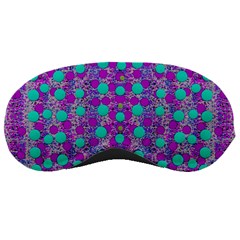 Happy Days Of Free  Polka Dots Decorative Sleeping Mask by pepitasart