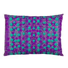 Happy Days Of Free  Polka Dots Decorative Pillow Case (two Sides) by pepitasart