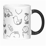 Children Drawings Baby Fish Cat Morph Mugs Right