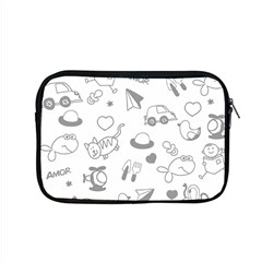 Children Drawings Baby Fish Cat Apple Macbook Pro 15  Zipper Case by Wegoenart