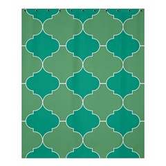 Tiles Arabesque Ottoman Bath Shower Curtain 60  X 72  (medium) 