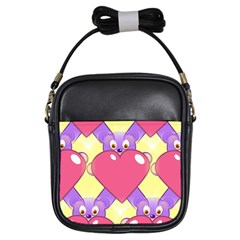 Seamless Repeating Tiling Tileable Girls Sling Bag by Wegoenart