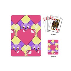 Seamless Repeating Tiling Tileable Playing Cards Single Design (mini) by Wegoenart