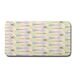 Spoon Pattern Illustrator Green Medium Bar Mats 16 x8.5  Bar Mat