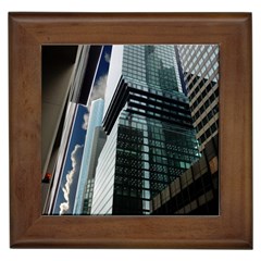 Architecture Frankfurt Reflection Framed Tiles by Wegoenart