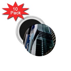 Architecture Frankfurt Reflection 1 75  Magnets (10 Pack)  by Wegoenart