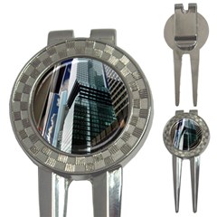 Architecture Frankfurt Reflection 3-in-1 Golf Divots by Wegoenart