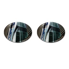 Architecture Frankfurt Reflection Cufflinks (oval) by Wegoenart