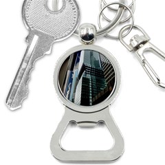 Architecture Frankfurt Reflection Bottle Opener Key Chain by Wegoenart