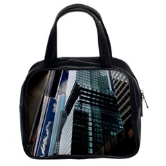 Architecture Frankfurt Reflection Classic Handbag (two Sides) by Wegoenart