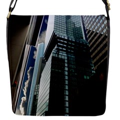 Architecture Frankfurt Reflection Flap Closure Messenger Bag (s) by Wegoenart