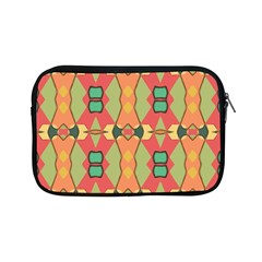 Pattern Orange Green African Apple Ipad Mini Zipper Cases by Wegoenart