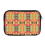 Pattern Orange Green African Apple MacBook Pro 17  Zipper Case Front