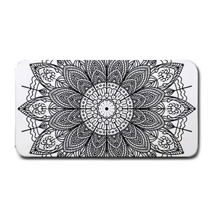 Mandala Meditation Zen Flower Yoga Medium Bar Mats