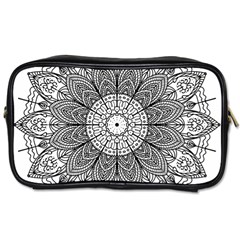 Mandala Meditation Zen Flower Yoga Toiletries Bag (two Sides) by Wegoenart