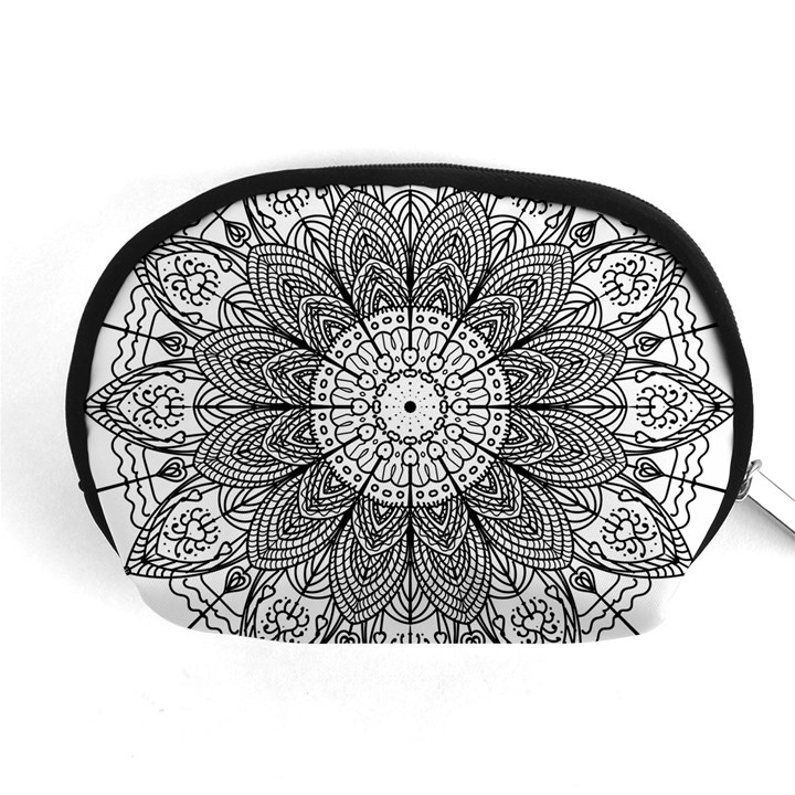 Mandala Meditation Zen Flower Yoga Accessory Pouch (Medium)