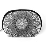 Mandala Meditation Zen Flower Yoga Accessory Pouch (Medium) Back