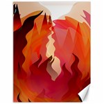 Fire Abstract Cartoon Red Hot Canvas 18  x 24  17.8 x23.08  Canvas - 1