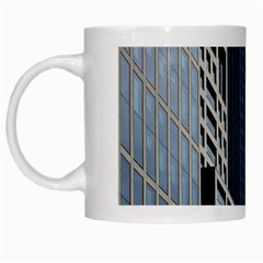 Architecture Frankfurt Houses White Mugs by Wegoenart