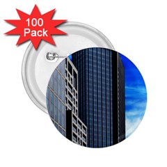 Architecture Frankfurt Houses 2 25  Buttons (100 Pack)  by Wegoenart