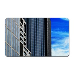 Architecture Frankfurt Houses Magnet (rectangular) by Wegoenart