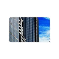 Architecture Frankfurt Houses Magnet (name Card) by Wegoenart