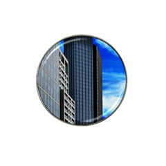 Architecture Frankfurt Houses Hat Clip Ball Marker by Wegoenart