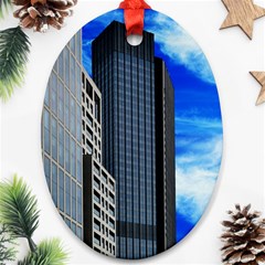 Architecture Frankfurt Houses Oval Ornament (two Sides) by Wegoenart