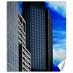 Architecture Frankfurt Houses Canvas 8  X 10  by Wegoenart