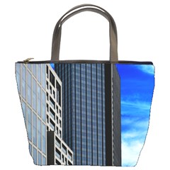 Architecture Frankfurt Houses Bucket Bag by Wegoenart