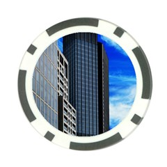 Architecture Frankfurt Houses Poker Chip Card Guard (10 Pack) by Wegoenart