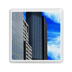 Architecture Frankfurt Houses Memory Card Reader (square) by Wegoenart