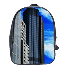 Architecture Frankfurt Houses School Bag (xl) by Wegoenart