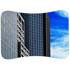 Architecture Frankfurt Houses Velour Seat Head Rest Cushion by Wegoenart