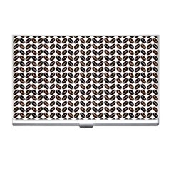 Coffee Beans Pattern Illustrator Business Card Holder by Wegoenart