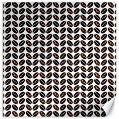 Coffee Beans Pattern Illustrator Canvas 20  X 20  by Wegoenart