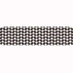 Coffee Beans Pattern Illustrator Large Bar Mats by Wegoenart