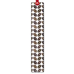 Coffee Beans Pattern Illustrator Large Book Marks by Wegoenart