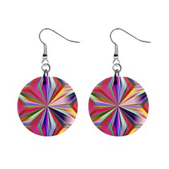 Seamless Repeating Tiling Tileable Abstract Mini Button Earrings