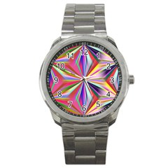 Seamless Repeating Tiling Tileable Abstract Sport Metal Watch by Wegoenart