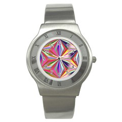 Seamless Repeating Tiling Tileable Abstract Stainless Steel Watch by Wegoenart