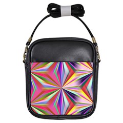 Seamless Repeating Tiling Tileable Abstract Girls Sling Bag