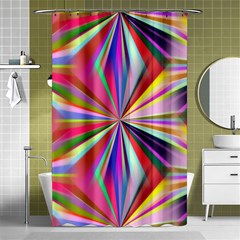 Seamless Repeating Tiling Tileable Abstract Shower Curtain 48  X 72  (small)  by Wegoenart