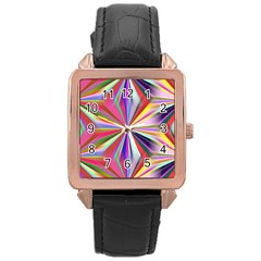 Seamless Repeating Tiling Tileable Abstract Rose Gold Leather Watch  by Wegoenart