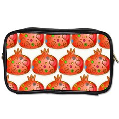 Seamless Repeating Tiling Tileable Toiletries Bag (one Side) by Wegoenart