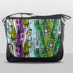 Seamless Repeating Tiling Tileable Messenger Bag by Wegoenart