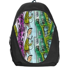 Seamless Repeating Tiling Tileable Backpack Bag by Wegoenart