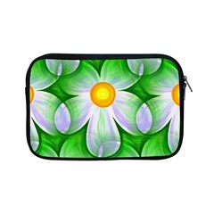 Seamless Repeating Tiling Tileable Flowers Apple Ipad Mini Zipper Cases by Wegoenart