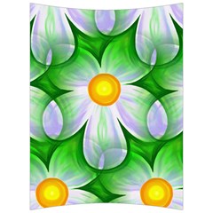 Seamless Repeating Tiling Tileable Flowers Back Support Cushion by Wegoenart