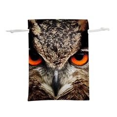 Owl Bird Eyes Eagle Owl Birds Lightweight Drawstring Pouch (s) by Wegoenart